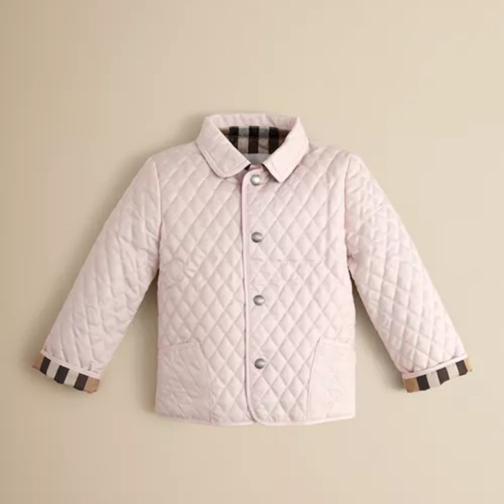 BURBERRY Toddler Quilted Jacket 24M